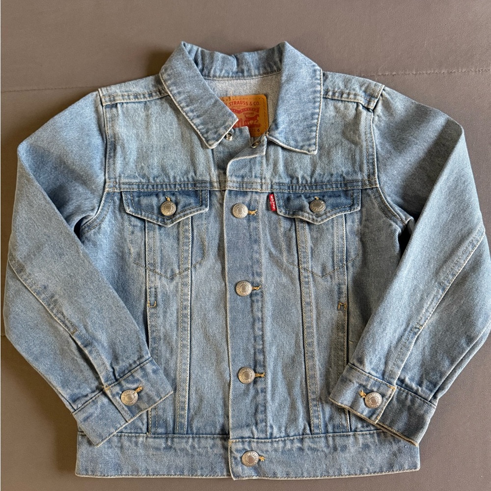Levi's Kids Light Blue Denim Jacket - Classic Trucker Style